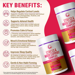LEGRANO Ashwagandha label close‑up showcasing adaptogen blend for calm mood.