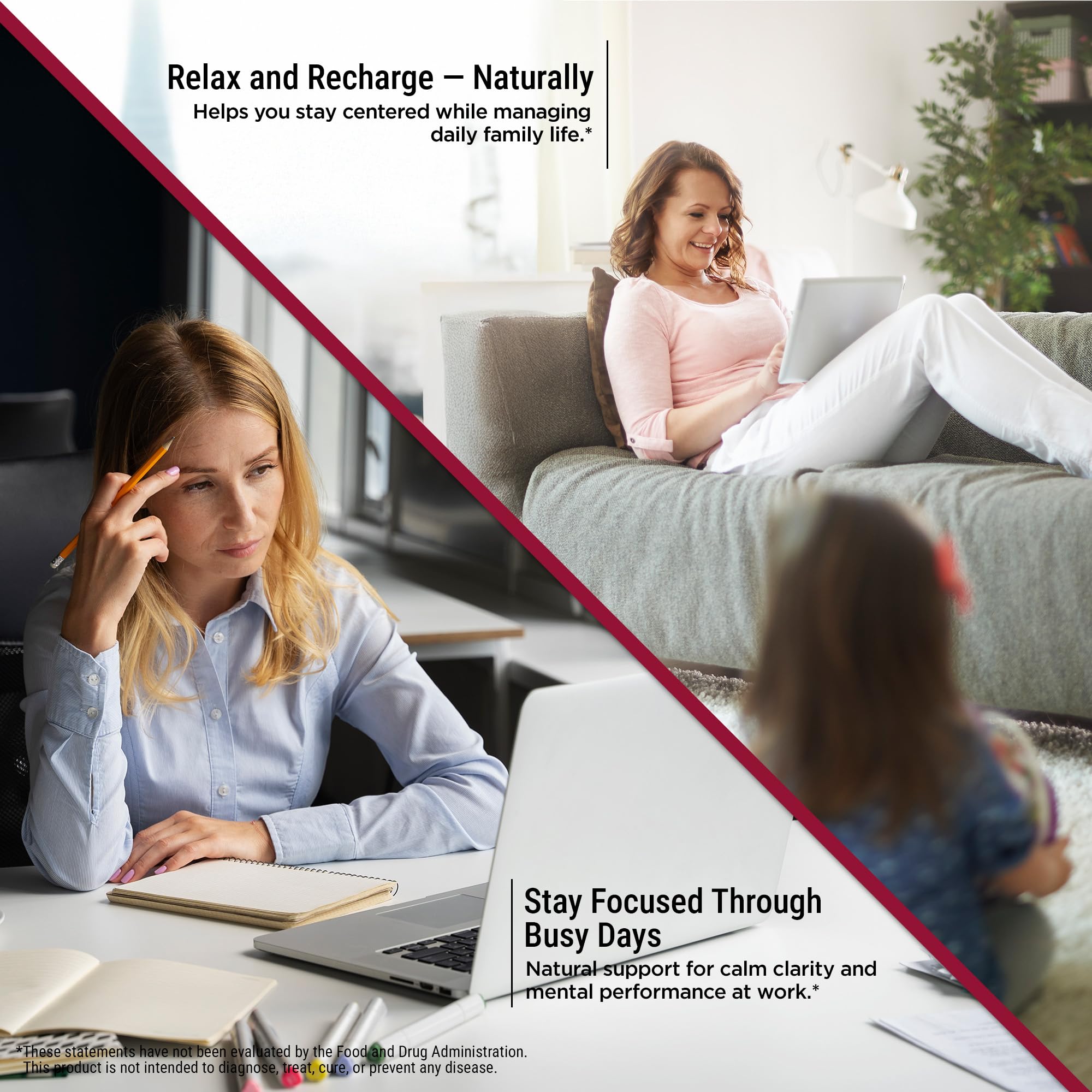 LEGRANO L‑Theanine capsule close‑up promoting focused calm.