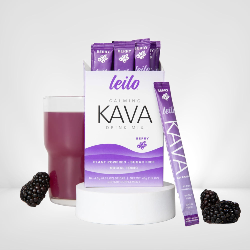 Leilo bottle and label highlighting quality and GMP standards.