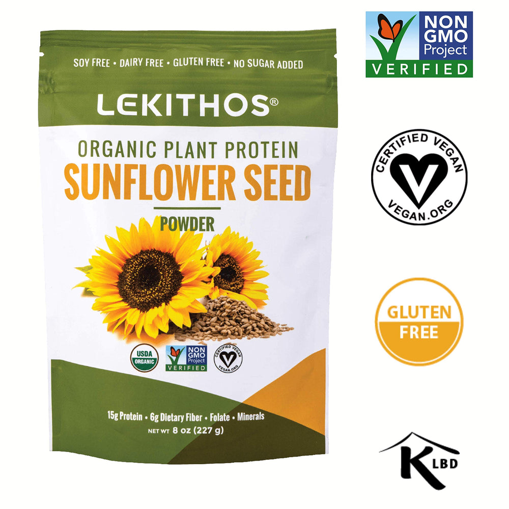Lekithos Sunflower Protein baking ideas suggest versatile gluten-free protein option
