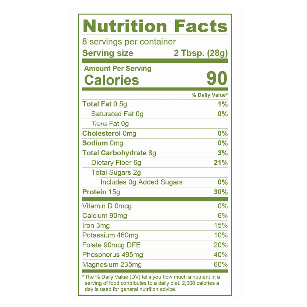 Lekithos Sunflower Protein label with USDA Organic and vegan certifications