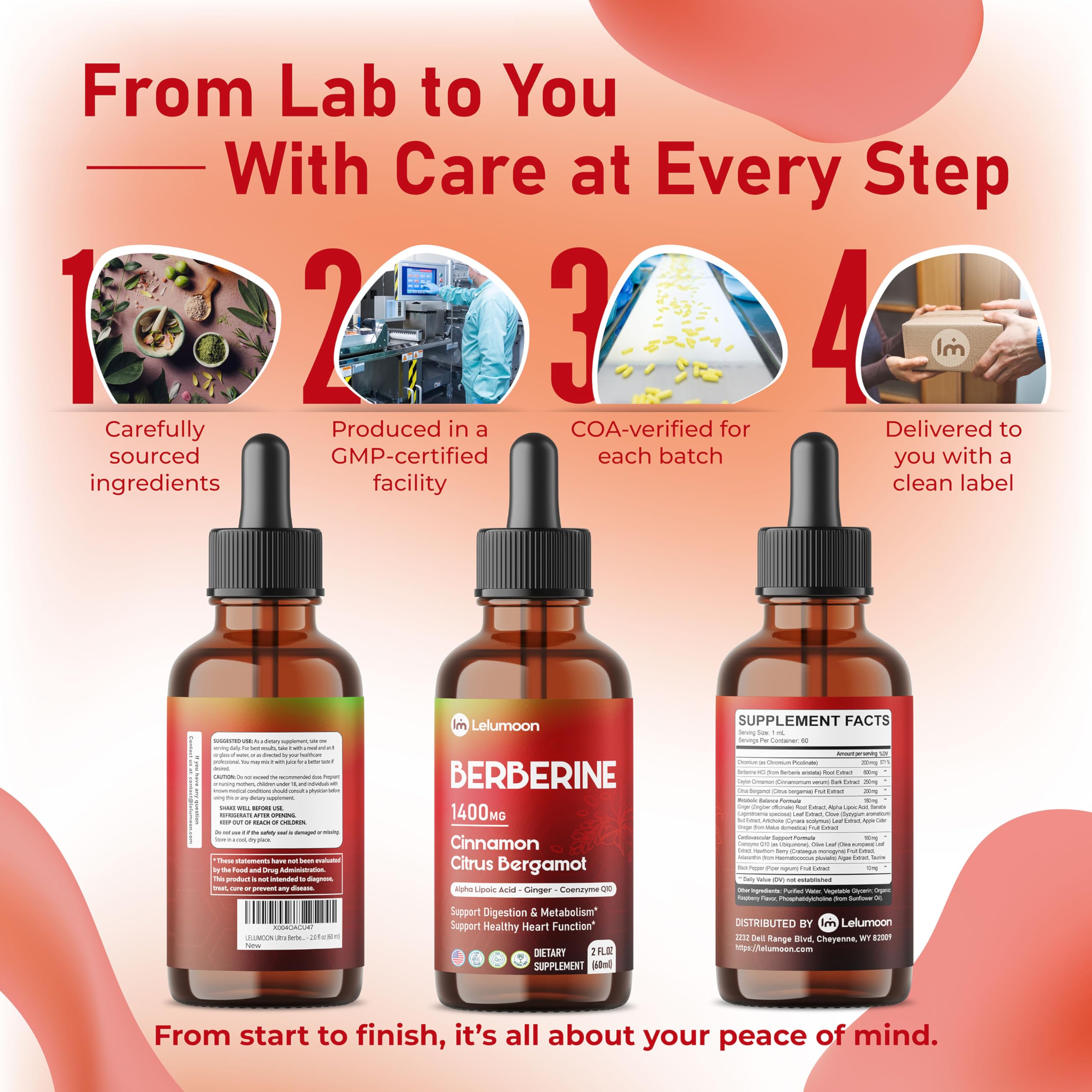 LELUMOON daily-use dropper ready for precise supplementation.