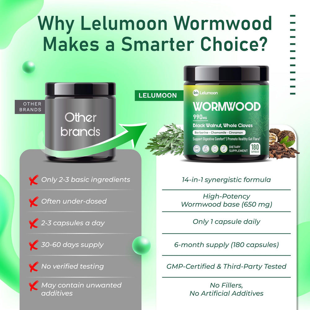 LELUMOON packaging highlights gluten-free and non-GMO features.