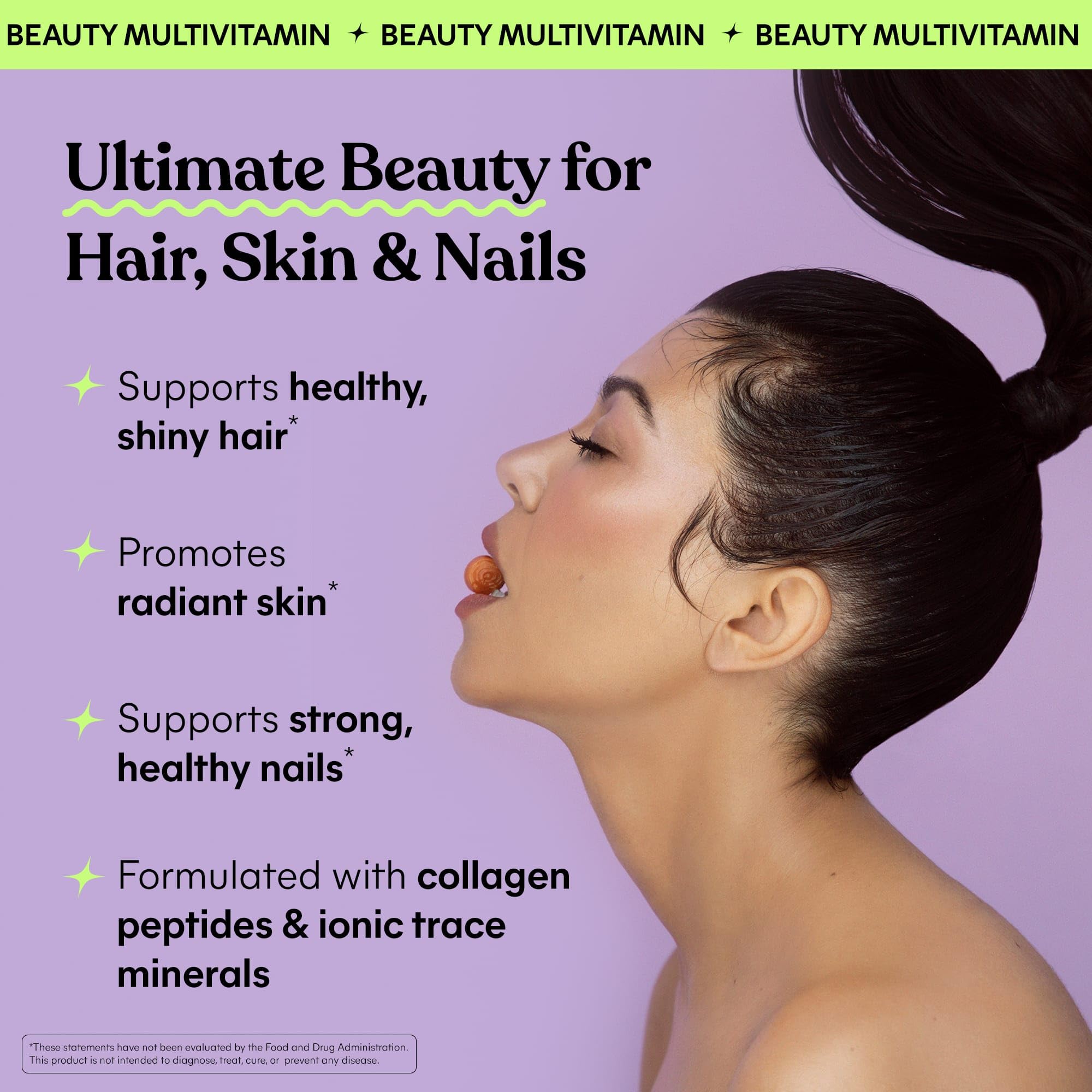 Close-up of Lemme Glow peach gummies highlighting texture and flavor.