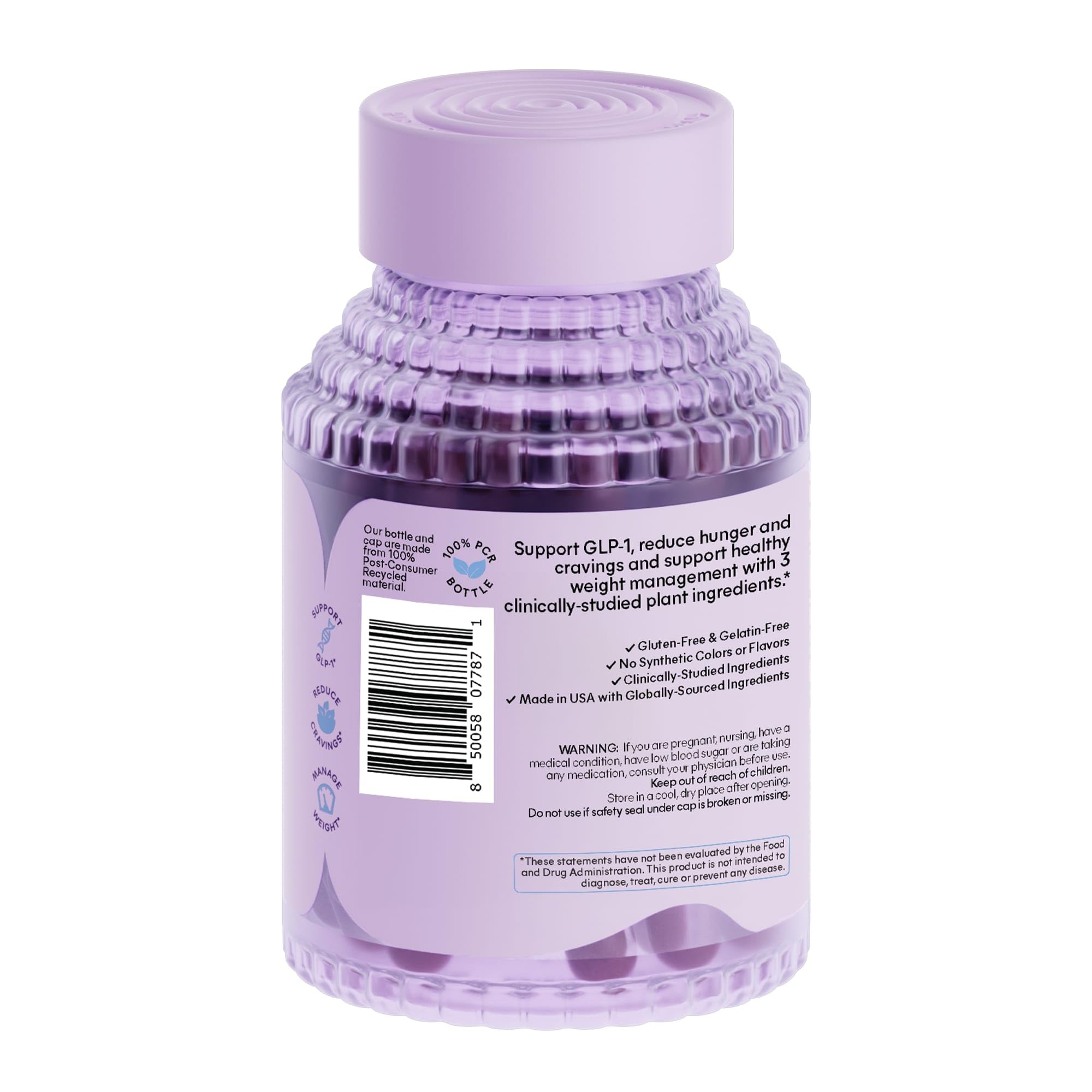 Lemme GLP-1 Daily bottle beside a calendar for a consistent weight-management routine.