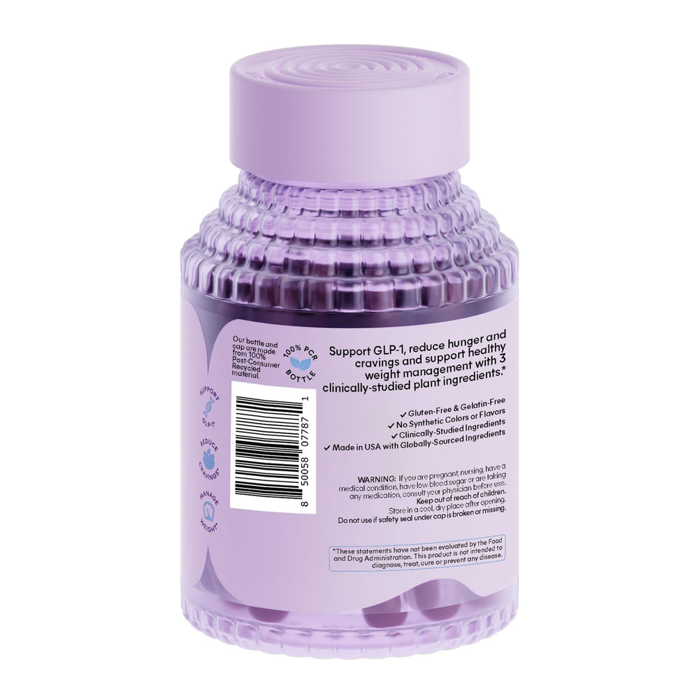 Lemme GLP-1 Daily bottle beside a calendar for a consistent weight-management routine.