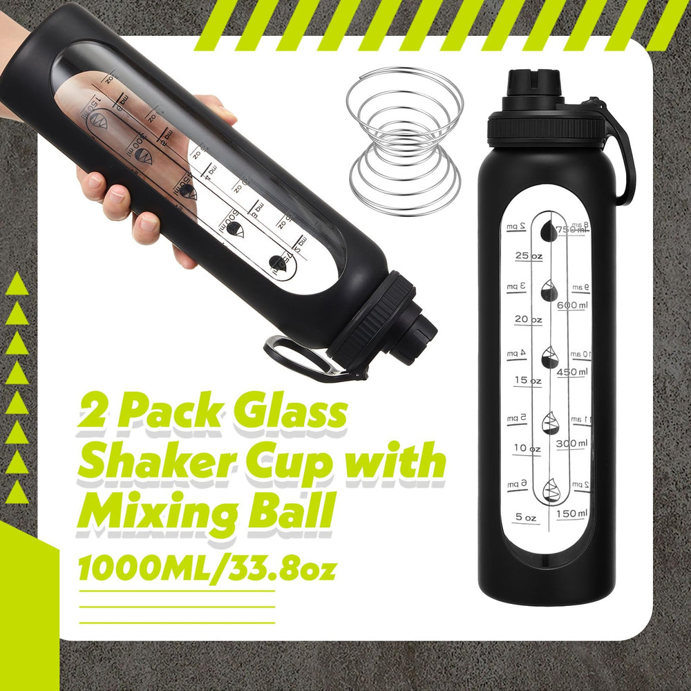 LemonRoad stainless steel shaker ball blends protein for smoother shakes