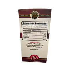Close-up of Aguaje del Peru capsules showing convenient 500 mg dose.