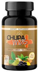 Close-up of Lenico ChupaMas capsules highlighting 500 mg dose.