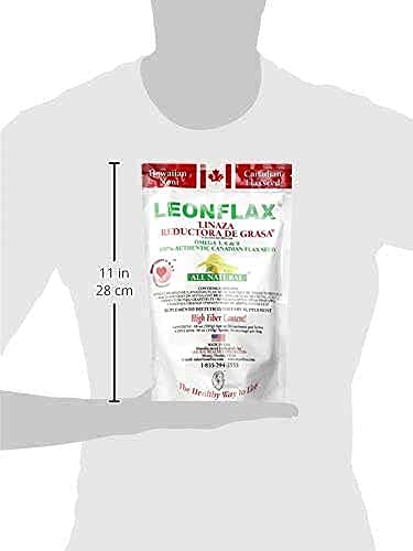 Leonflax fresh fruit mix suggests a natural flavor with fiber benefits