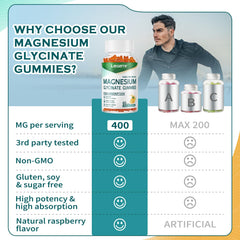 Leozmr sugar-free gummies labeled gluten-free and vegan-friendly.