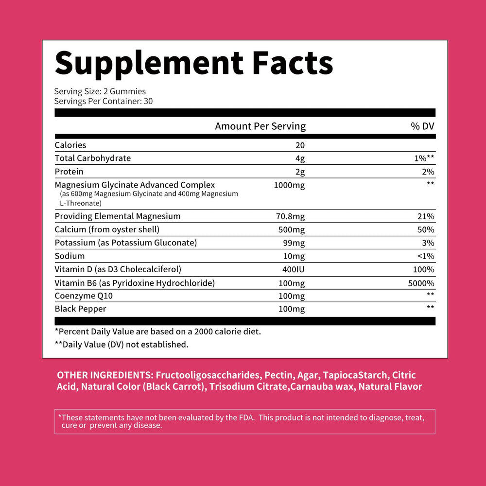 Close-up of raspberry gummies highlighting sugar-free vegan-friendly formula