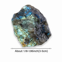 LERSUSI Labradorite healing crystal closeup showing natural texture and color