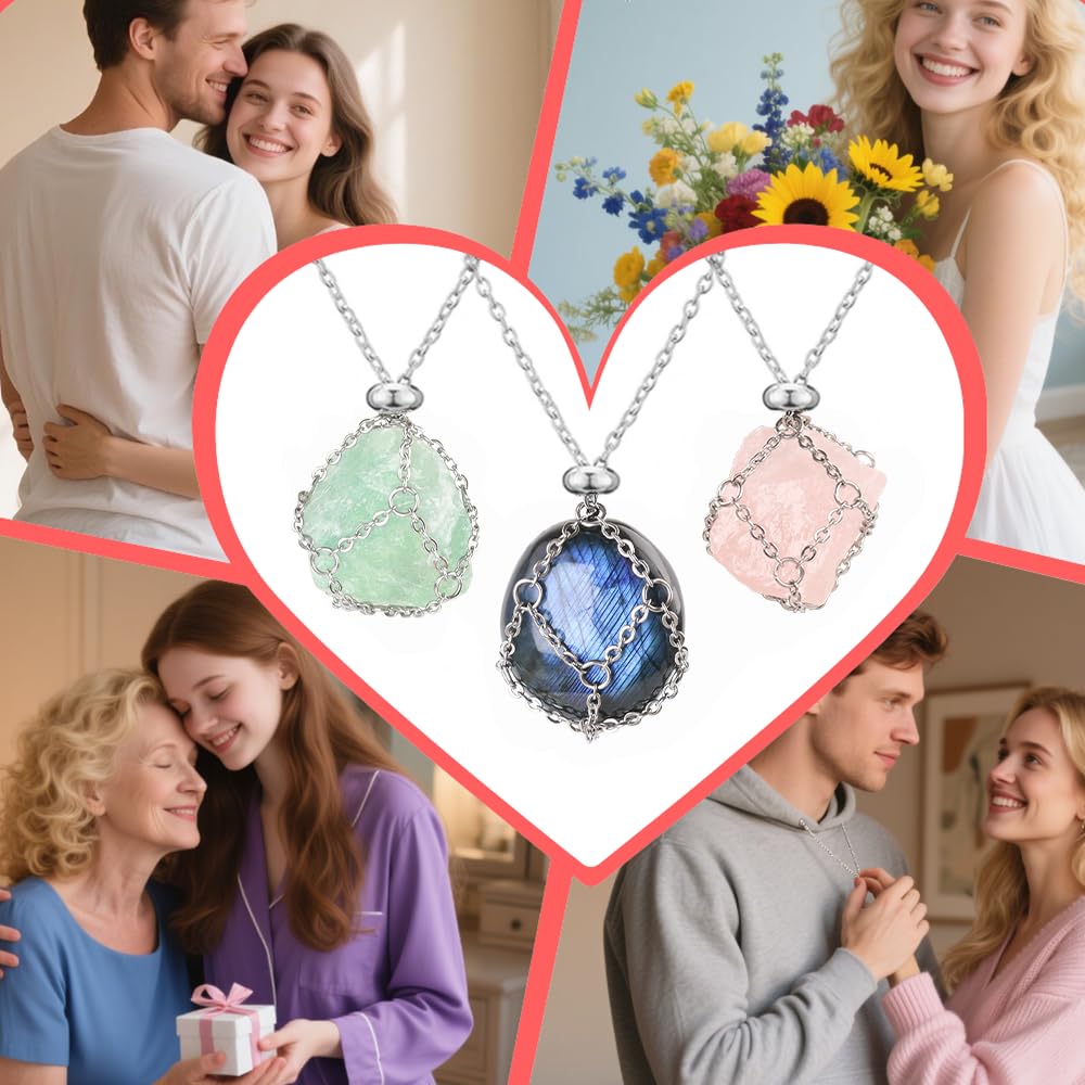Cage with slidable bead offers varying looks
