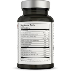 LES Labs Hair Health capsules close-up highlighting key nutrients