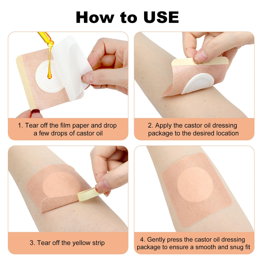 Lesmore navel patch on skin, easy self-adhesive use for targeted coverage.