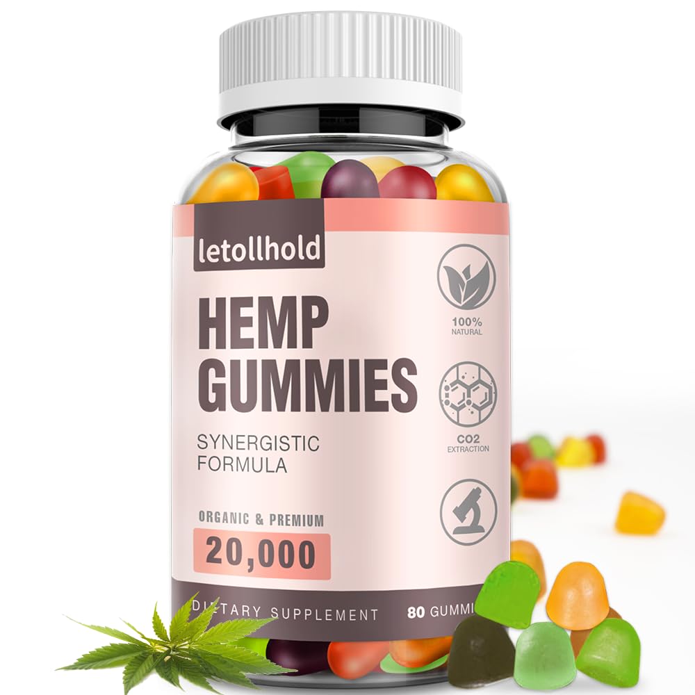 Letollhold Organic Omega 3-6-9 Gummies bottle for daily wellness on the go