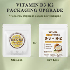 LETSCOL label close-up showing non-GMO and soy-free formula.