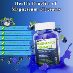 LETSCOL gummies with calcium and vitamin D3 to support bones.