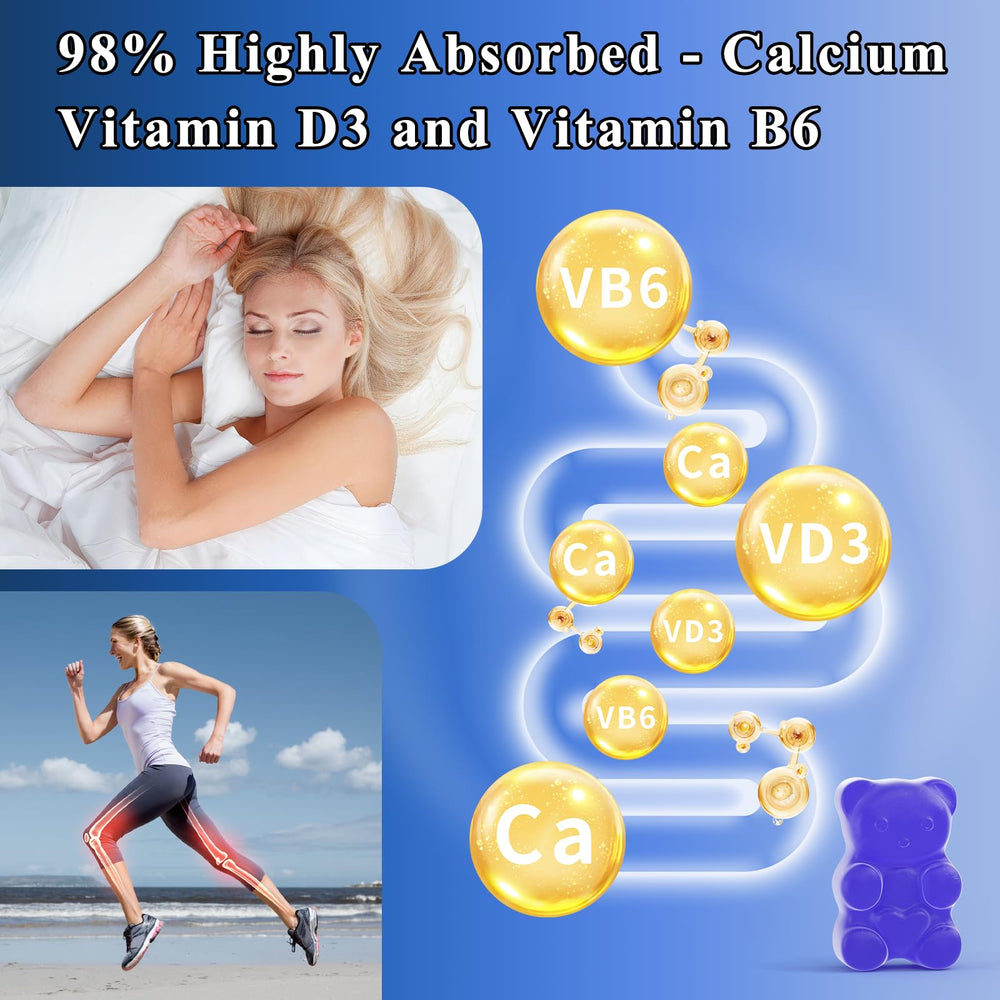 LETSCOL gummies highlighting potassium and CoQ10 for energy support.