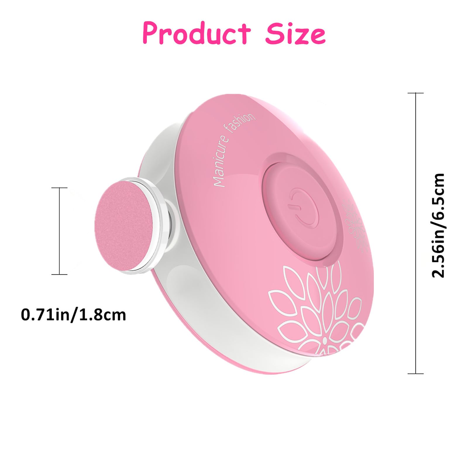 LETUENMI battery-operated file uses one AAA battery, portable.