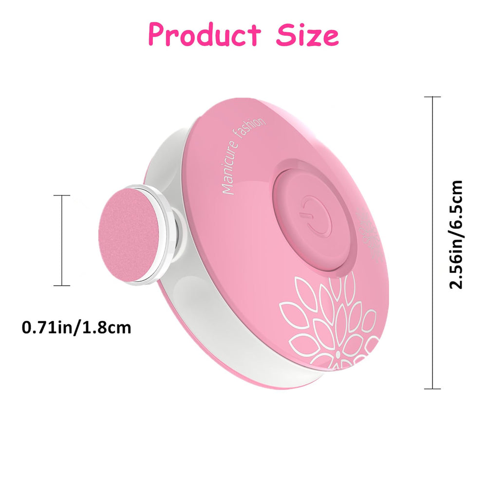 LETUENMI battery-operated file uses one AAA battery, portable.