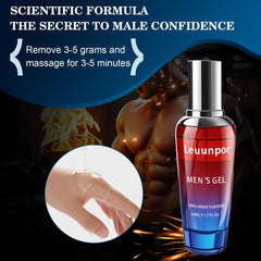 Leuunpor gel pump dispenser shown for easy daily application.