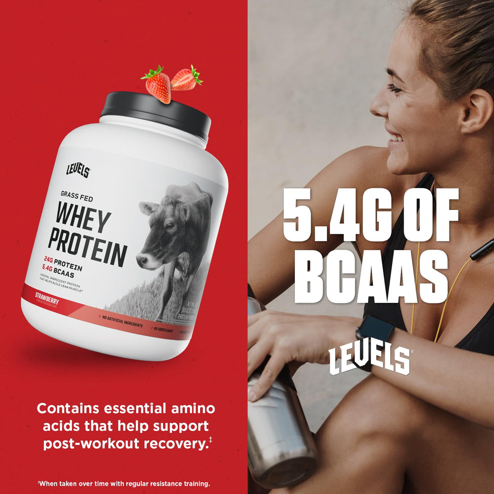Grass-fed dairy imagery suggesting hormone-free, high-quality ingredients.