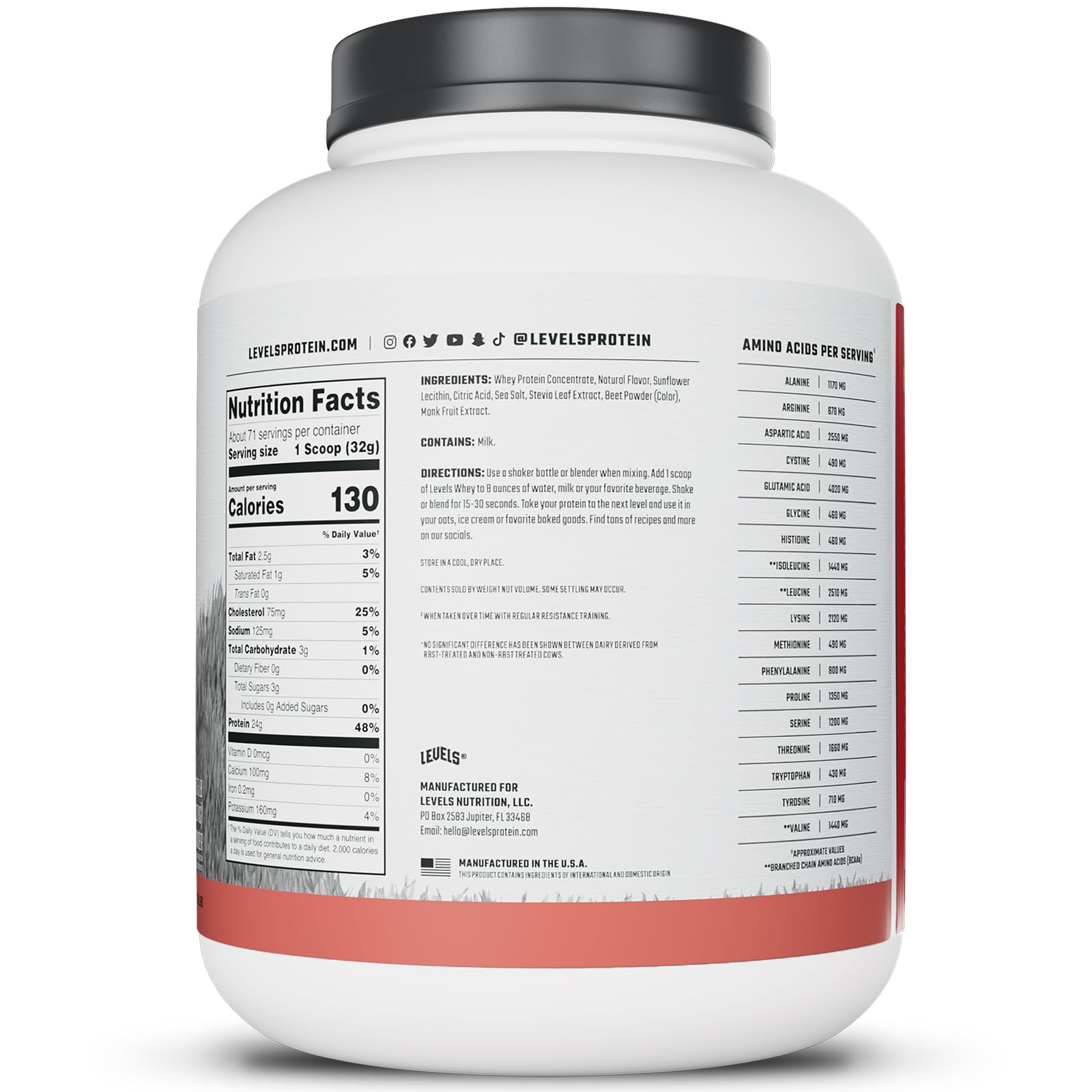 Active athlete post-workout with Levels Whey for convenient protein.