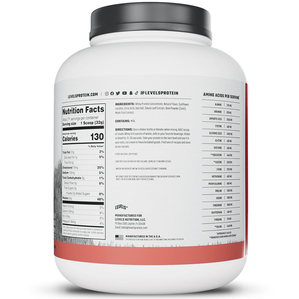 Active athlete post-workout with Levels Whey for convenient protein.