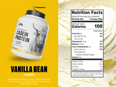 Levels Vanilla Bean flavor close-up, natural ingredients and clean label highlighted.