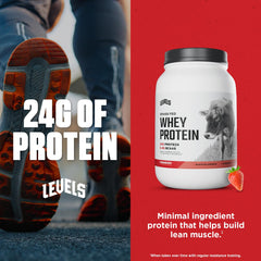 Levels Nutrition whey bottle with shaker demonstrates easy mixing for workouts