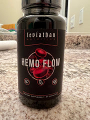 Leviathan Nutrition Hemo Flow vegan capsules ideal for daily plant-based routine.