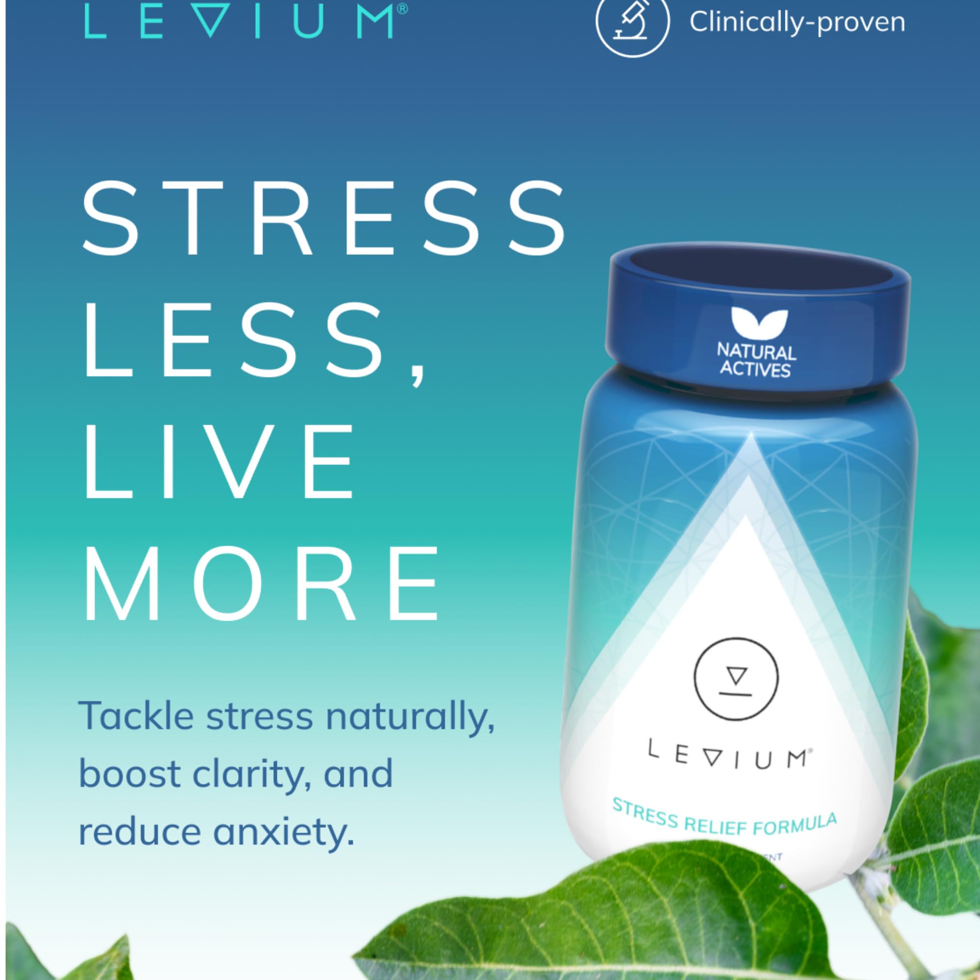 Levium Magnesium support capsules ready for daytime energy.