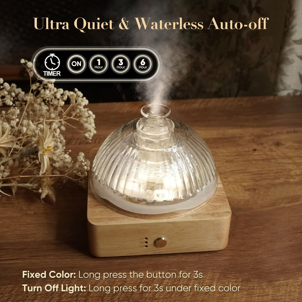 Levoair auto-off timer provides safe, flexible diffusion