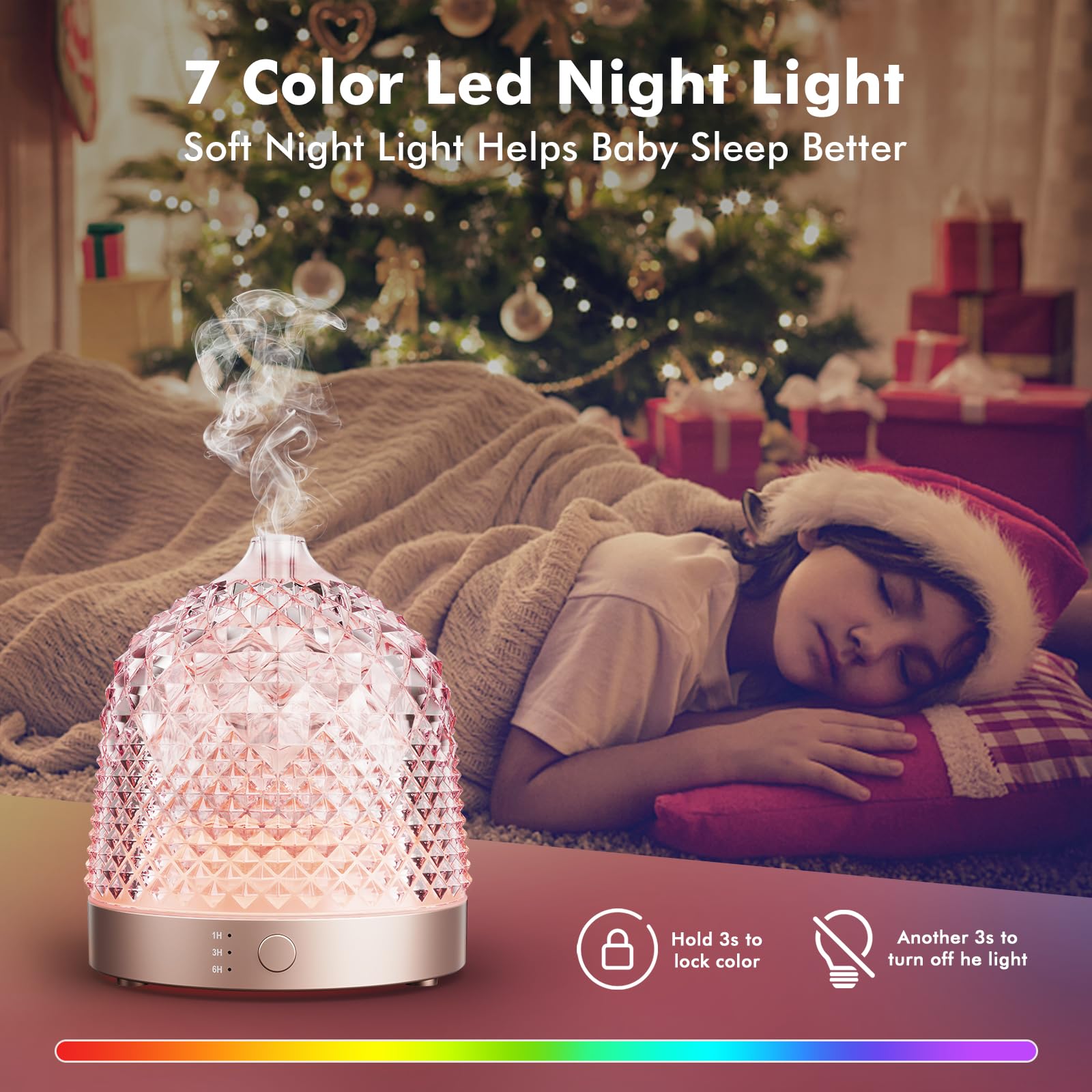 Levoair diffuser operates quietly, ideal for bedrooms and workspaces.
