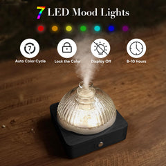 Levoair iluminación de 7 colores crea ambiente relajante