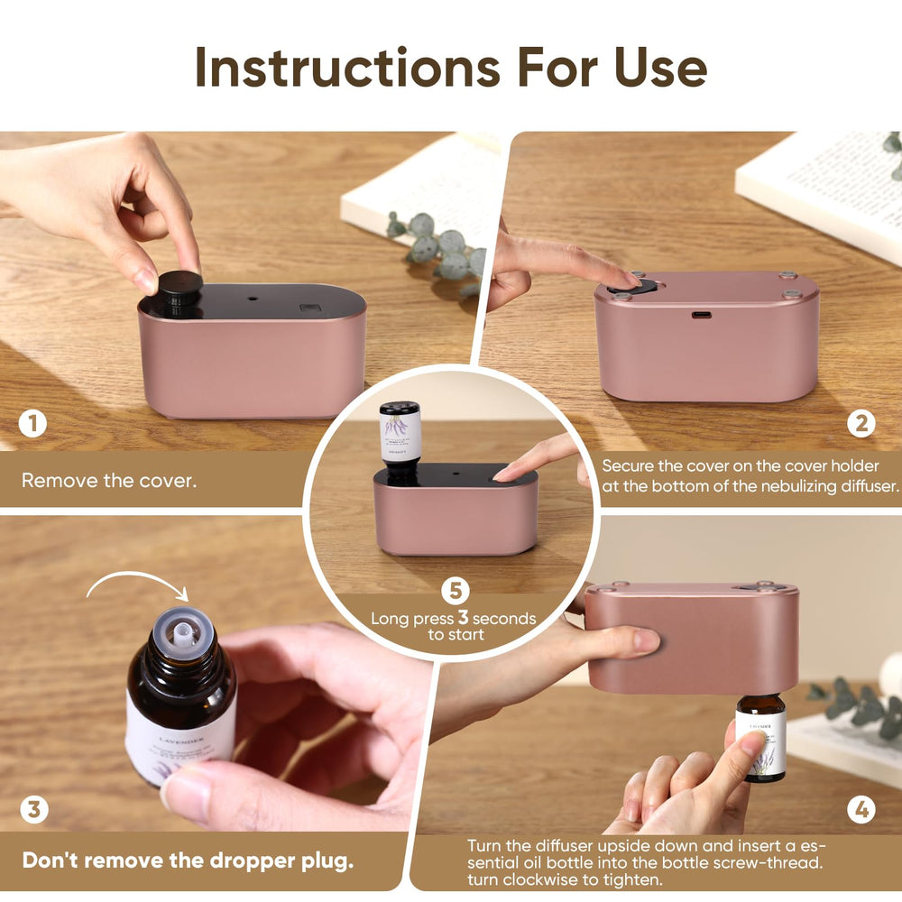 Levoair ultra-quiet operation keeps spaces peaceful while diffusing scents