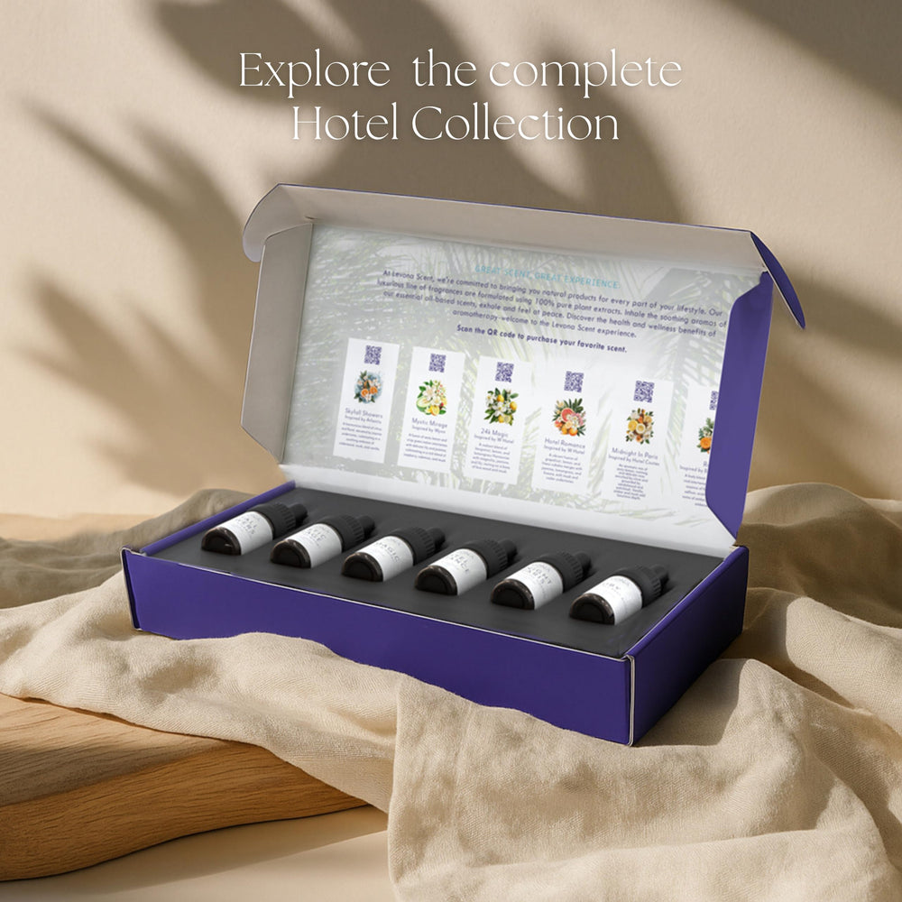 Levona Scent Skyfall Showers luxury-room-ambience enhances homes, offices, and suites