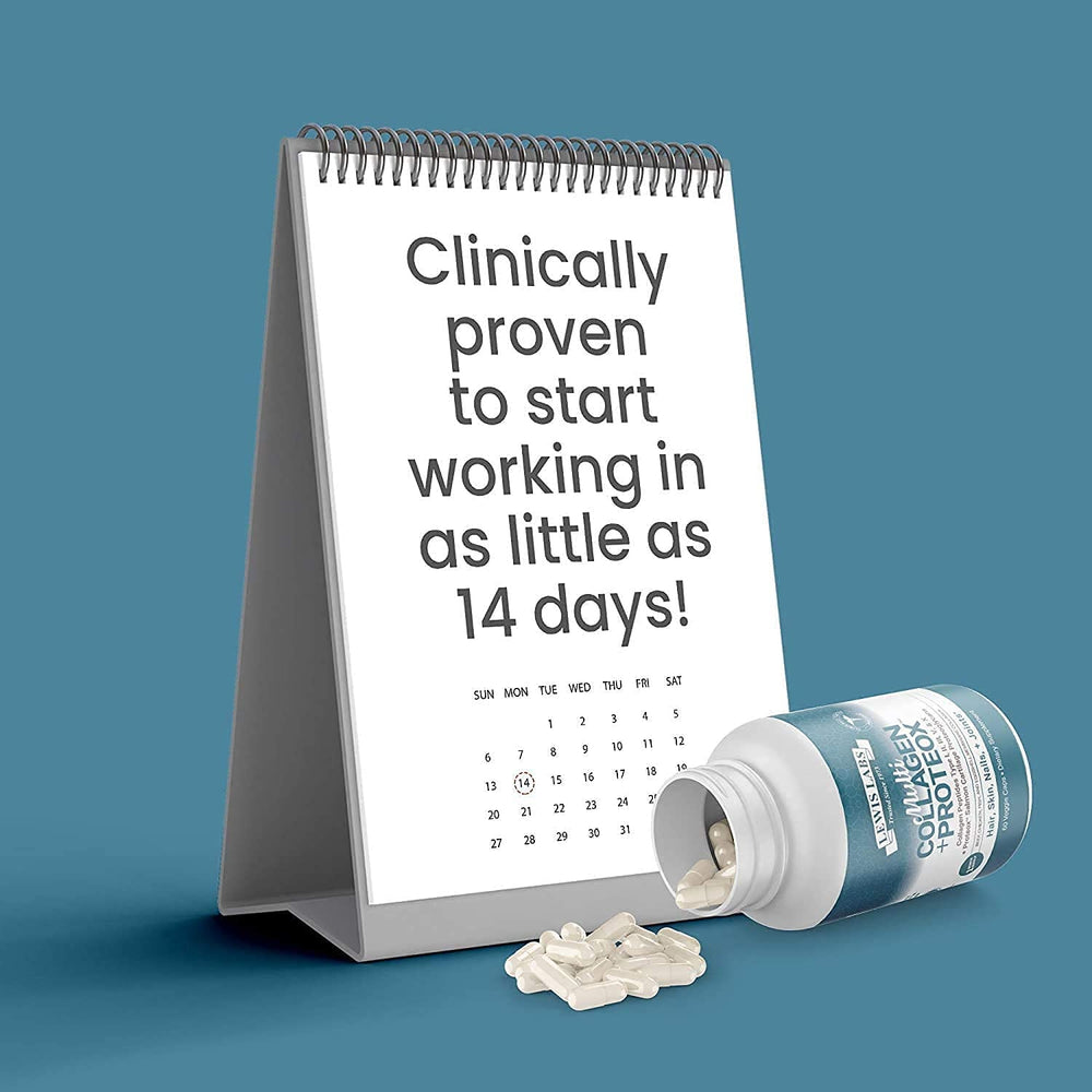 Lewis Labs daily-use capsules ready for everyday wellness routine.