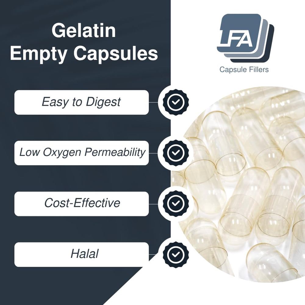 LFA capsules filled tray ready for fast production
