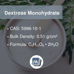 LFA Dextrose Monohydrate powder with fine texture for quick dissolution in drinks