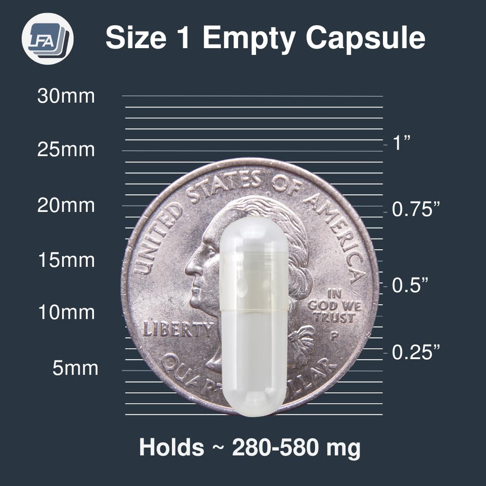 LFA Pullulan capsules shell closeup demonstrates fast dissolution potential.