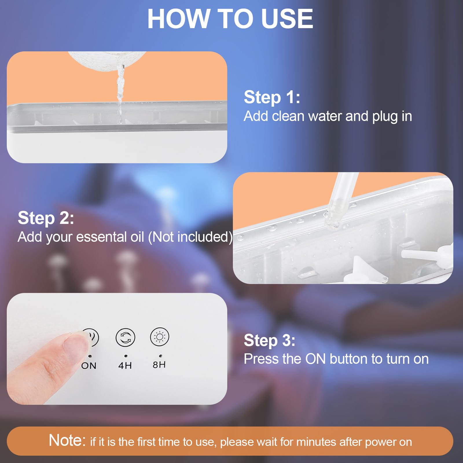 LIARTY diffuser ideal for bedrooms and offices