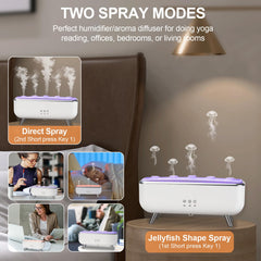 LIARTY diffuser touch panel and remote enable easy control