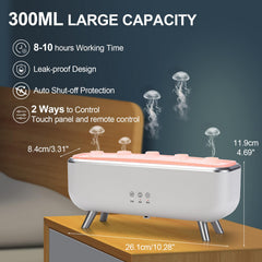 LIARTY jellyfish diffuser 5-hole spray displays dynamic mist
