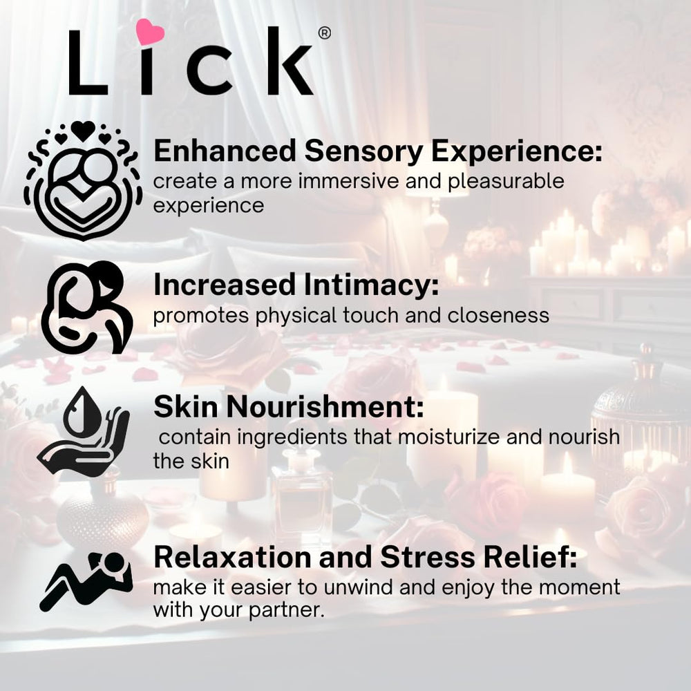 LICK strawberry cream edible flavor close-up highlights inviting aroma.