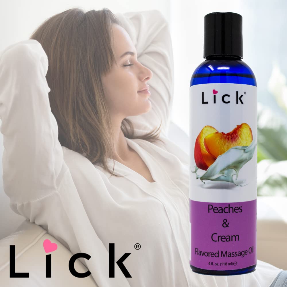 LICK vegan, sugar-free formula for a safe, kissable massage experience.