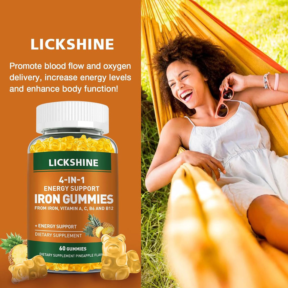 Pineapple-flavored Lickshine gummies appealing to adults and kids