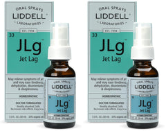 Liddell Jet Lag Remedy bottle front view for on-the-go relief